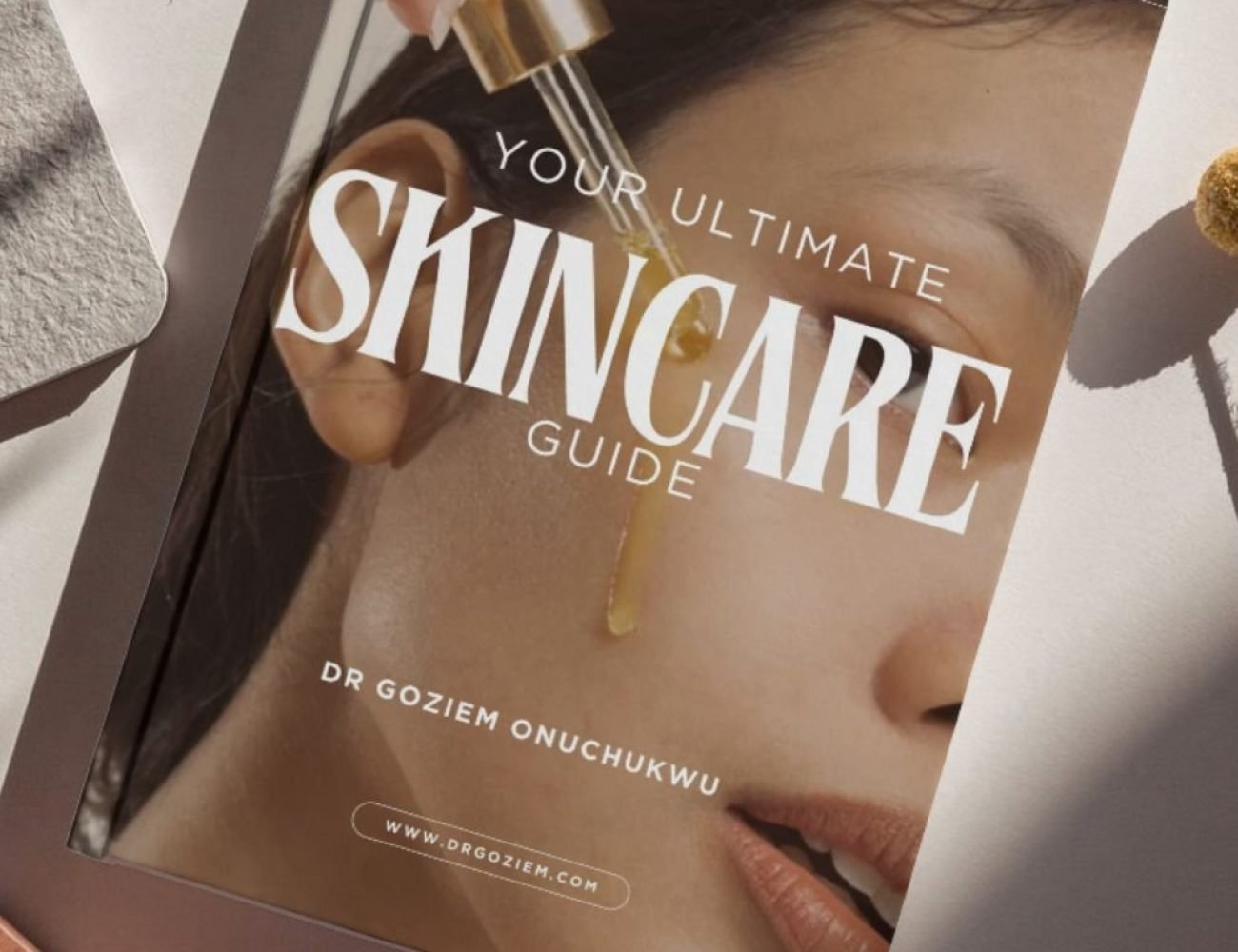 Dr Goziem – Red+Beige+Pink+Scrapbooking+Book+Review+Pinterest+Pin Ultimate skincare guide+routine